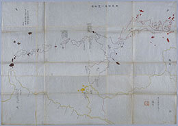 蝦夷諸島一覧略図