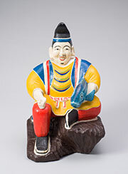 鰹のエビス像の画像