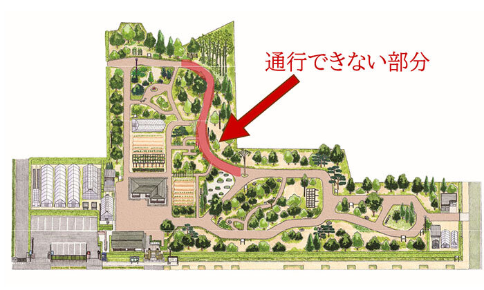 植物苑一部閉鎖