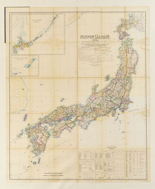 ブラントン「日本図」