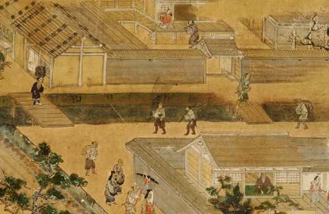 洛中洛外図屏風(歴博甲本) 洛中洛外図屏風(歴博甲本)