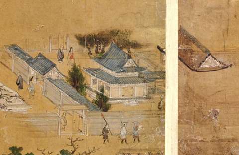 洛中洛外図屏風（歴博甲本）